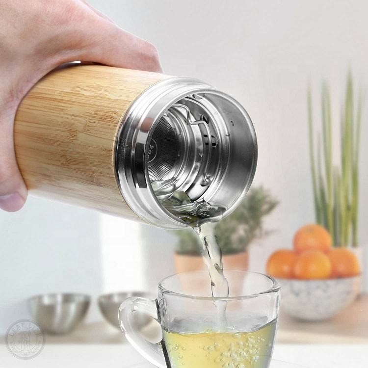 Bamboo Stainless Steel Water Bottle price