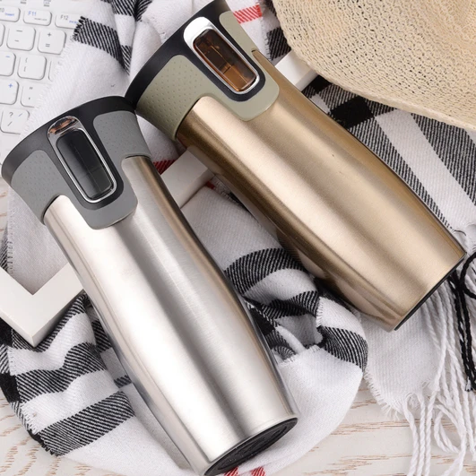Coffee in Stainless Steel Water Bottle