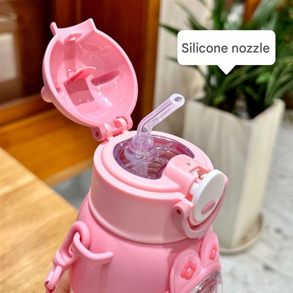 Cute Straw Water Bottle high quality