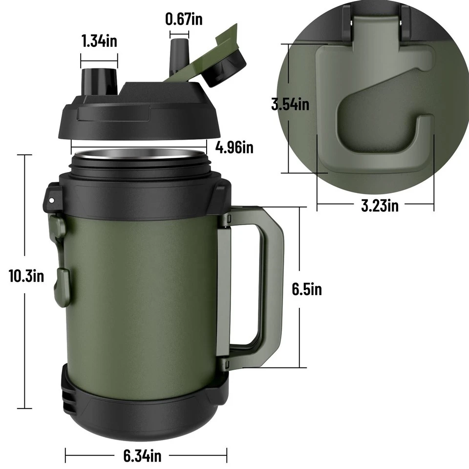 128oz water bottle