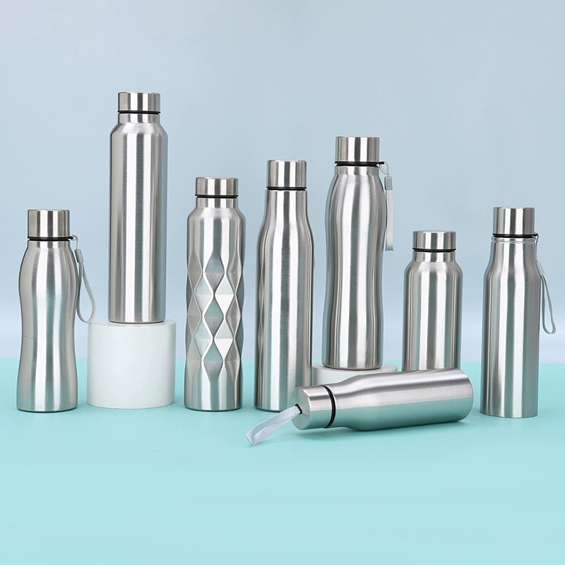 stainless steel water bottle pure