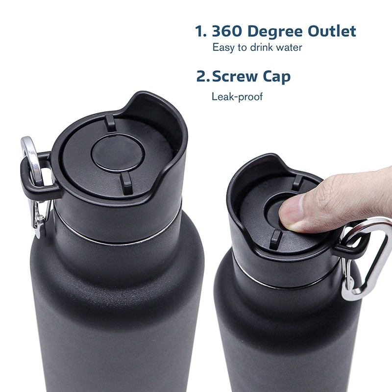 Easy to drink water and screw cap