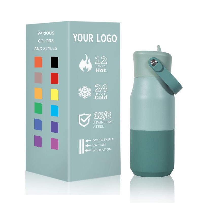 Leak Proof Insulated Water Bottle With Straw