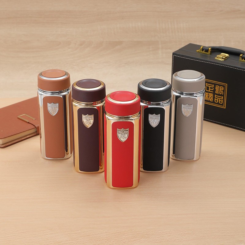 Silver Plated Thermos Cup