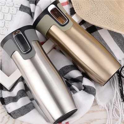 Coffee in Stainless Steel Water Bottle