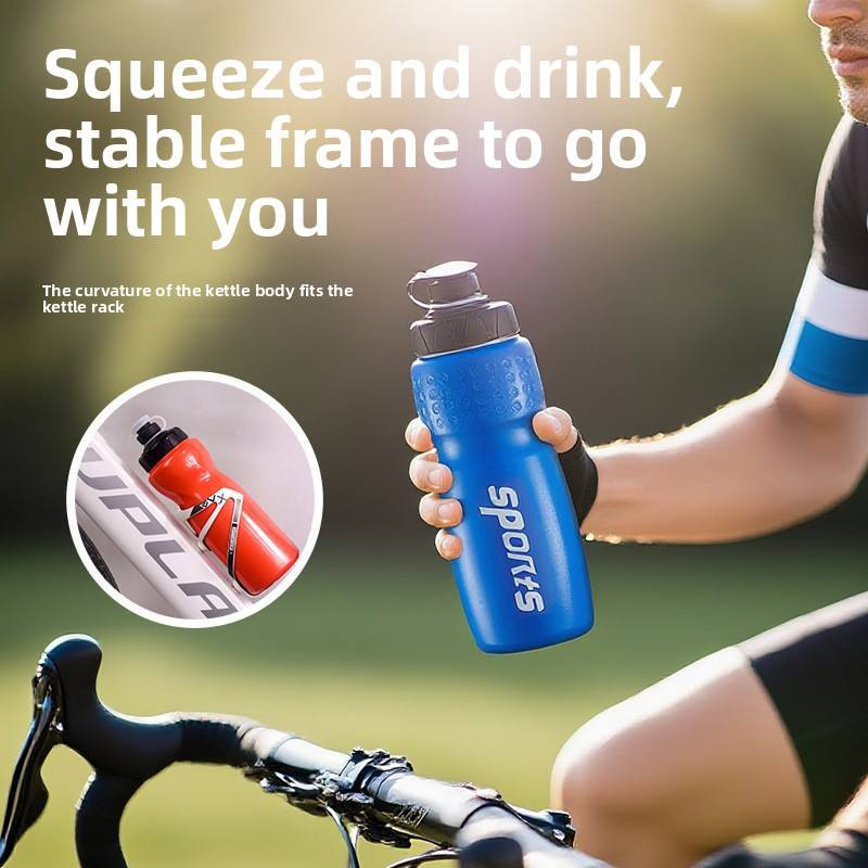 Squeeze Water Bottle With Cap