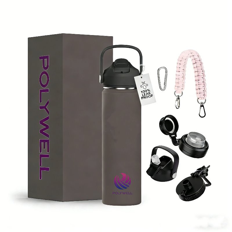 Stainless Steel Water Bottle With Company Logo