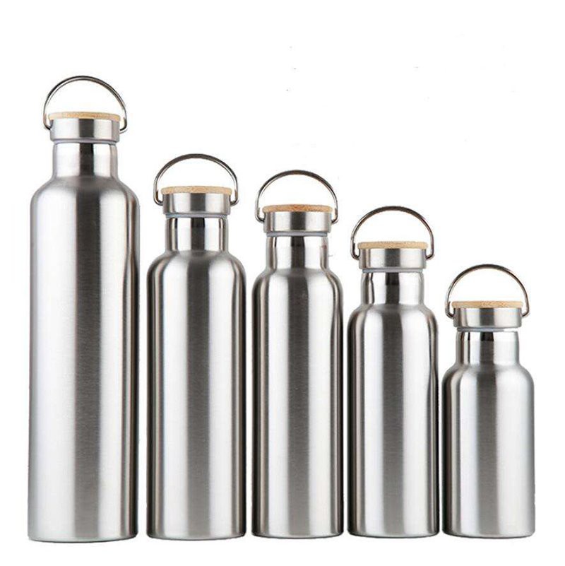 Stainless Steel Water Bottle Without Plastic